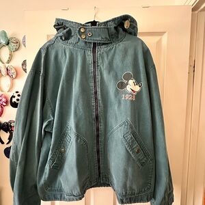 Vintage Disney Denim Jacket with Mickey Mouse
